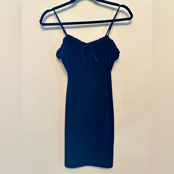 Urban Outfitters Sexy Soft Black Mini Dress Small - Picture 1 of 5
